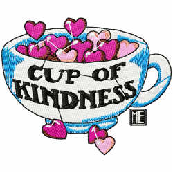Mugs Embroidery Design 5